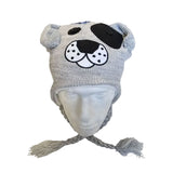 Adult Animal Face Knitted Winter Hat