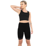 Womens Cotton Elastic Stretch Yoga Breathable Cycling Shorts