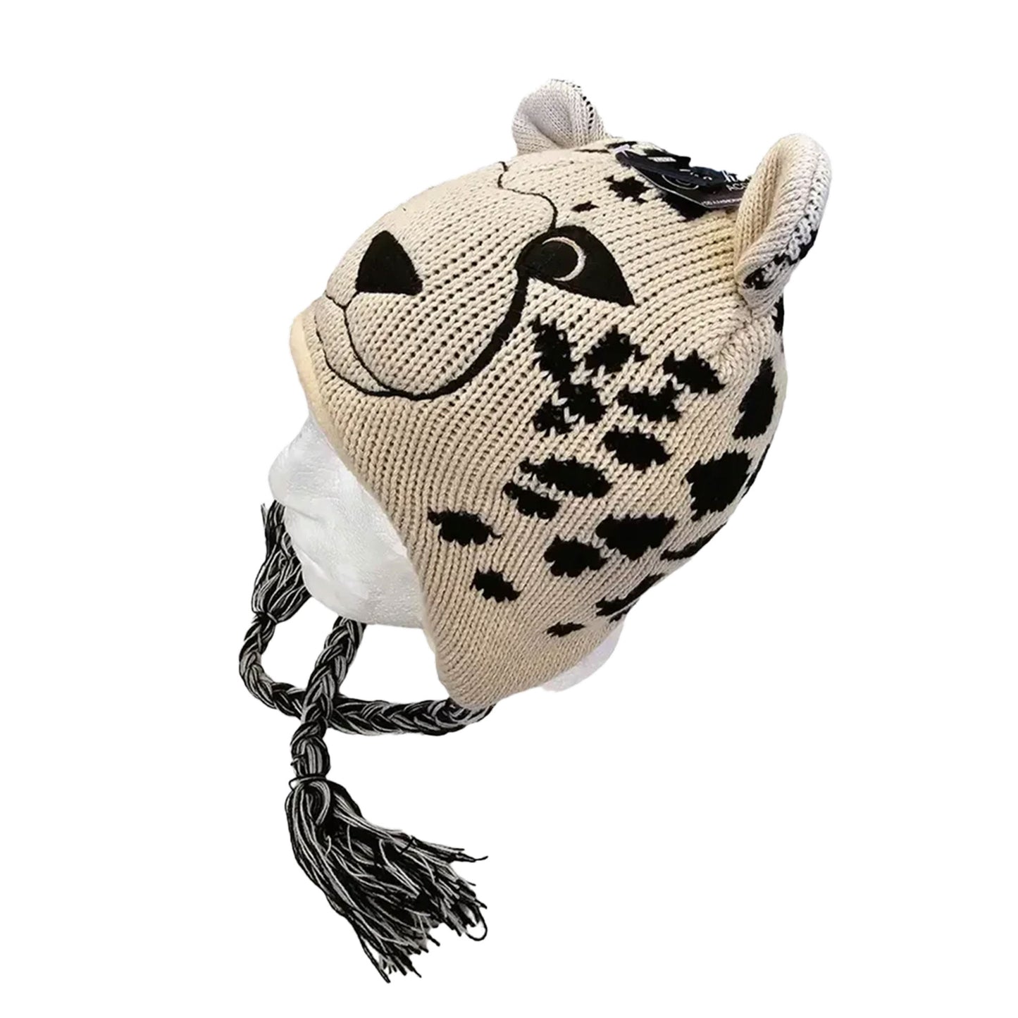 Adult Animal Face Knitted Winter Hat