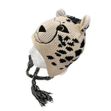 Adult Animal Face Knitted Winter Hat