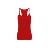 Girls Plain Stretch Cotton Vest Top