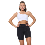 Women's Anti Chaffing High Waist Cycling Shorts (Without Pockets)