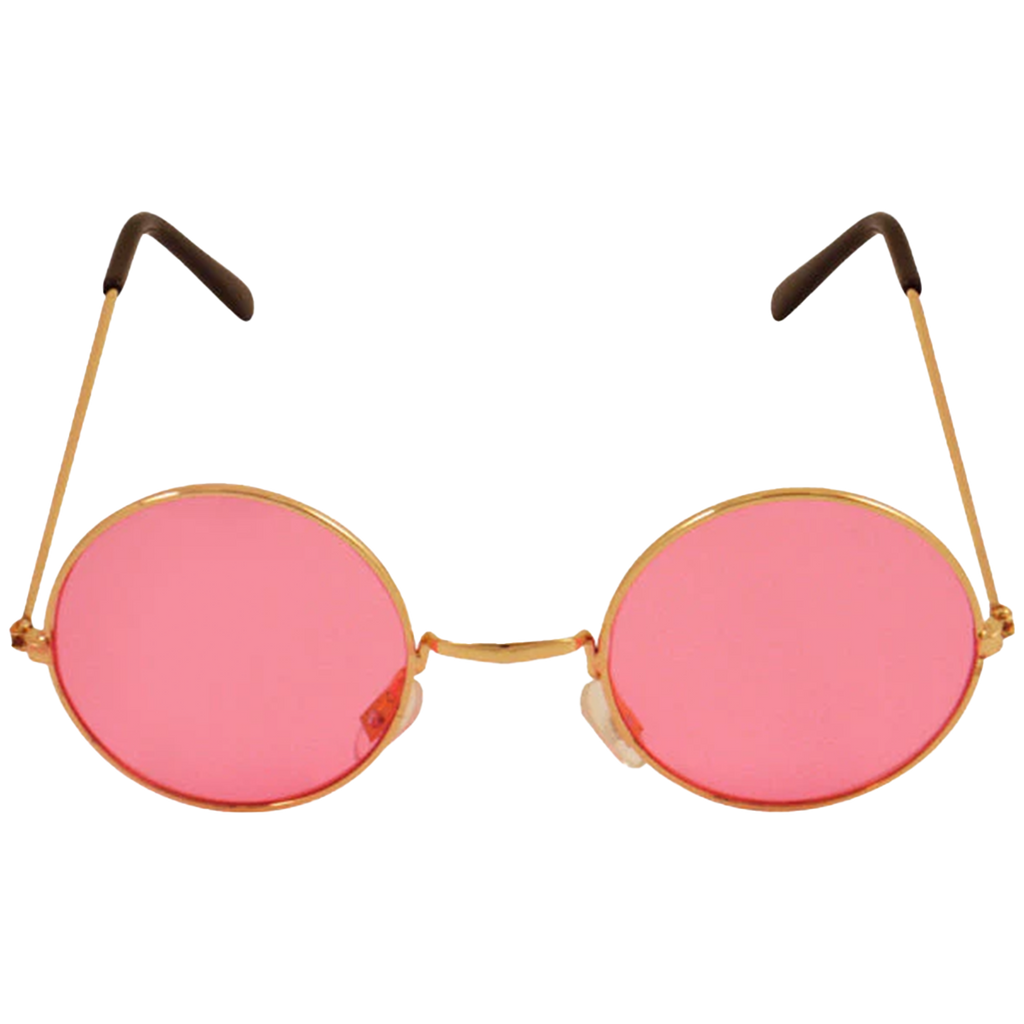 Adult Gold Silver Frame Round Lens Glasses Stylewar