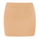Girl's Casual Stretchy High Waist Summer Pencil Mini Skirt