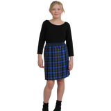 Girl's Box Pleated Tartan Casual and Schoolgirl Party Skirt