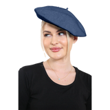 Wool French Style Beret Hat