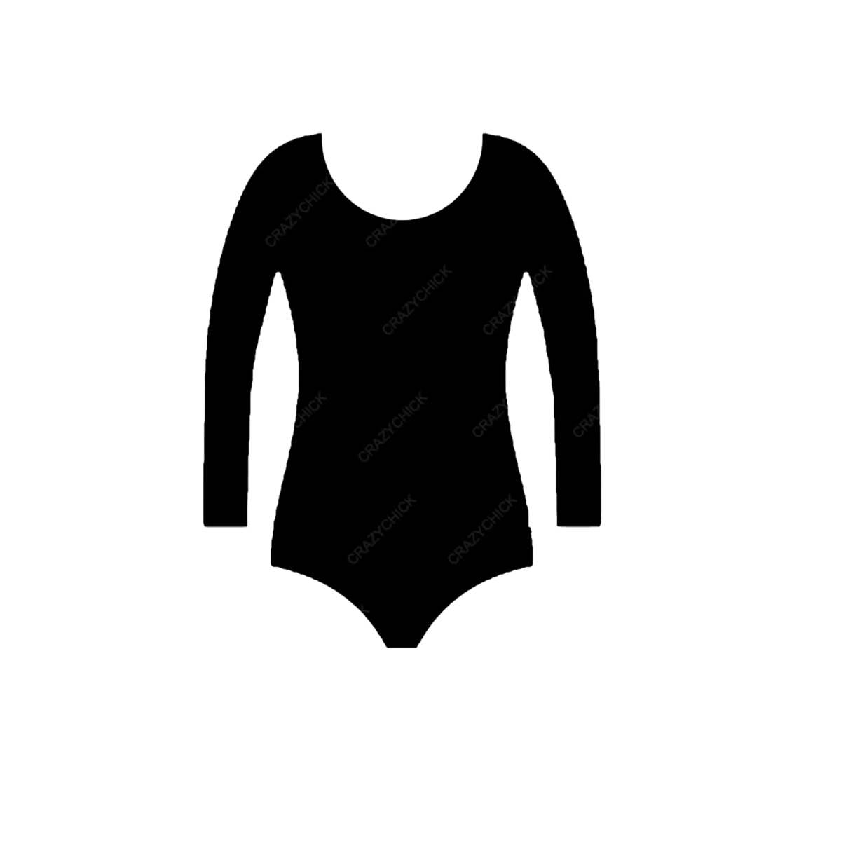 Girl's Cotton Stretch Full Sleeve Bodysuit School Leotard