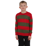 Children's Stripe Knitted Jumper Long Sleeve Sweatshirt Top