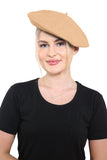 Wool French Style Beret Hat