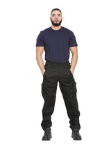 Men's Cordura Combat Work Trouser Pant with Knee Pad Pockets