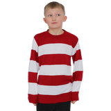 Children's Stripe Knitted Jumper Long Sleeve Sweatshirt Top