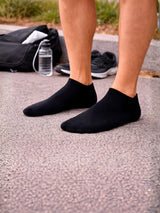 Men’s black trainer socks by Stylewar