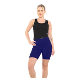 Womens Cotton Elastic Stretch Yoga Breathable Cycling Shorts