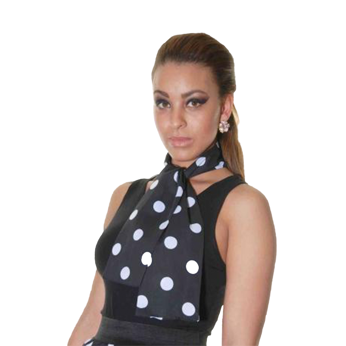 Polka Dot Scarf (111 Cm)