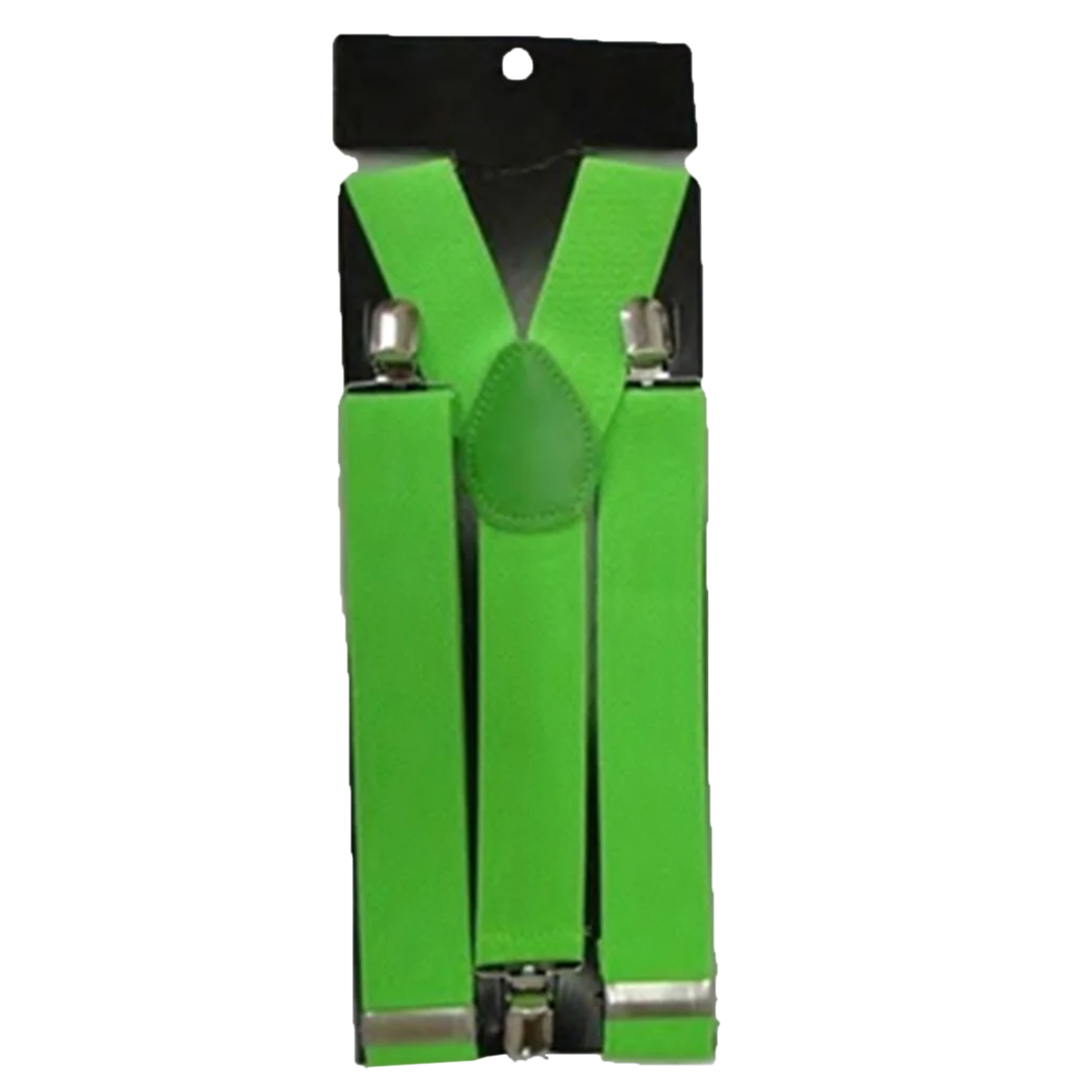 Adjustable Men's Suspenders Plain Braces With Strong Metal Clips