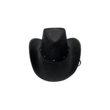 Adult Western Studded Cowboy Hat with Adjustable Drawstring