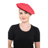 Wool French Style Beret Hat