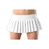 Women's Plain Mini Sexy Pleated Schoolgirl Casual Skirt
