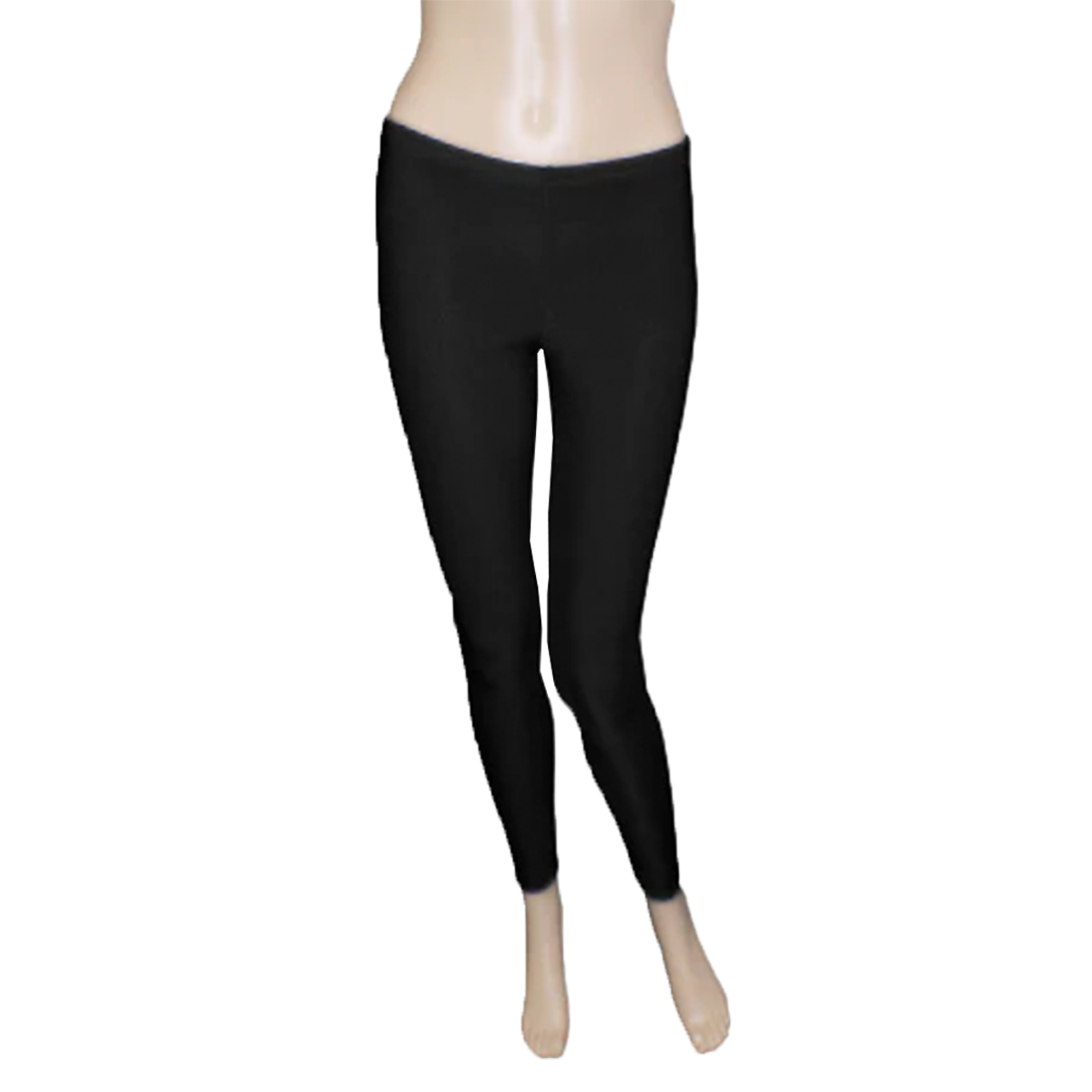 Women's Microfibre Full Length Leggings with Elastic Waist
