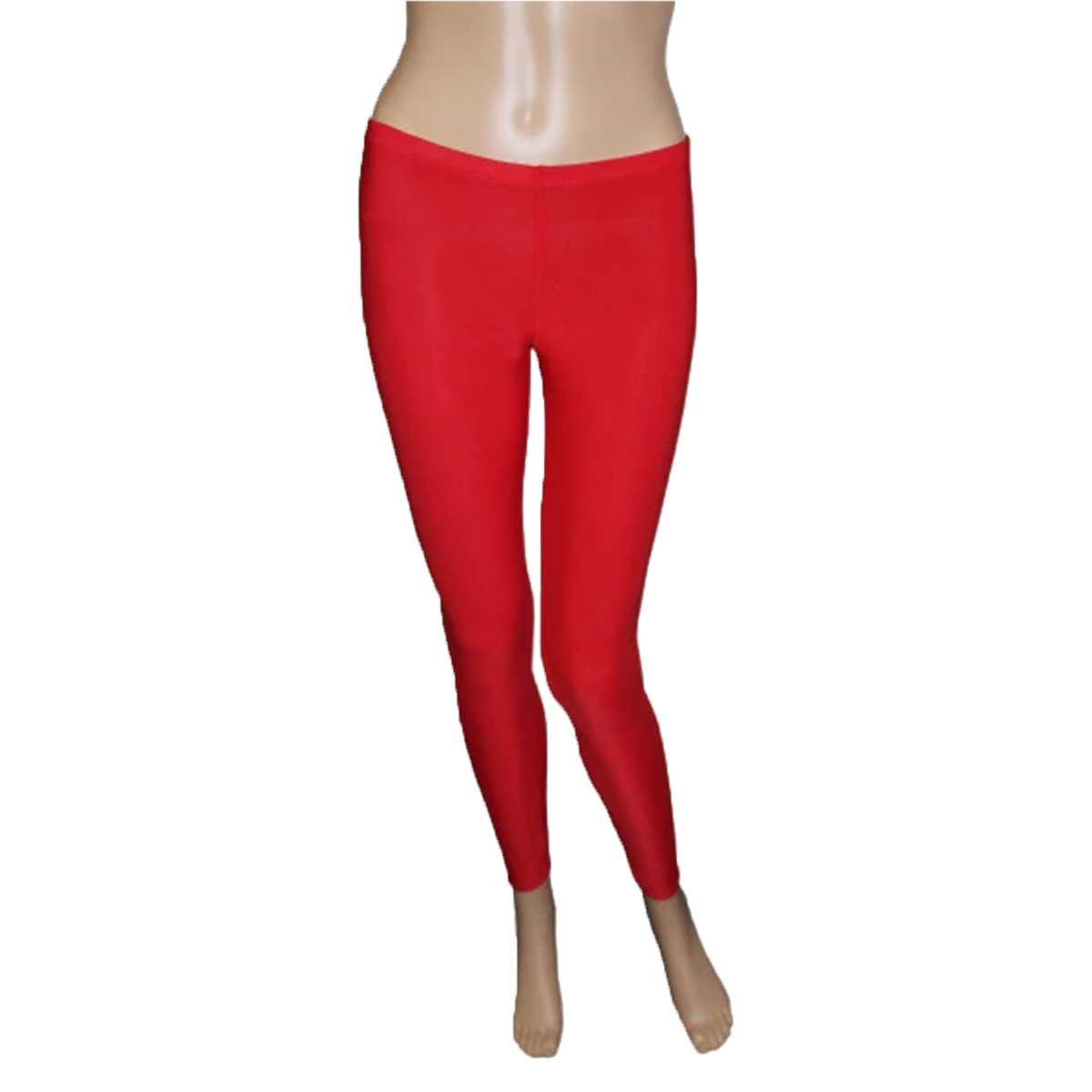 Women's Microfibre Full Length Leggings with Elastic Waist