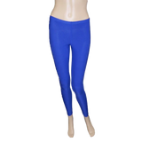 Women's Microfibre Full Length Leggings with Elastic Waist