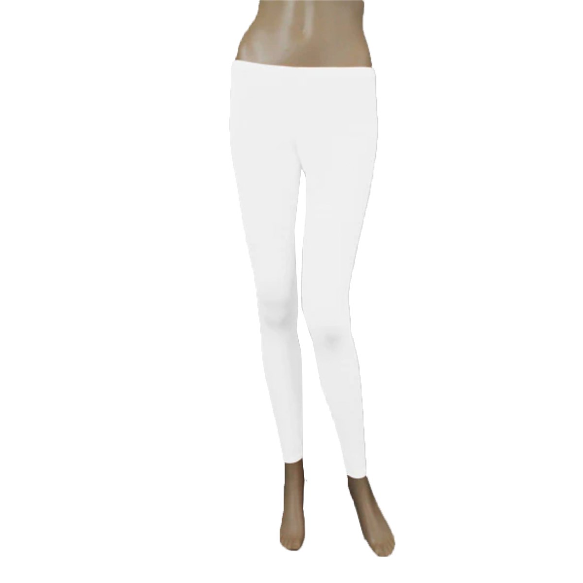 Women's Microfibre Full Length Leggings with Elastic Waist