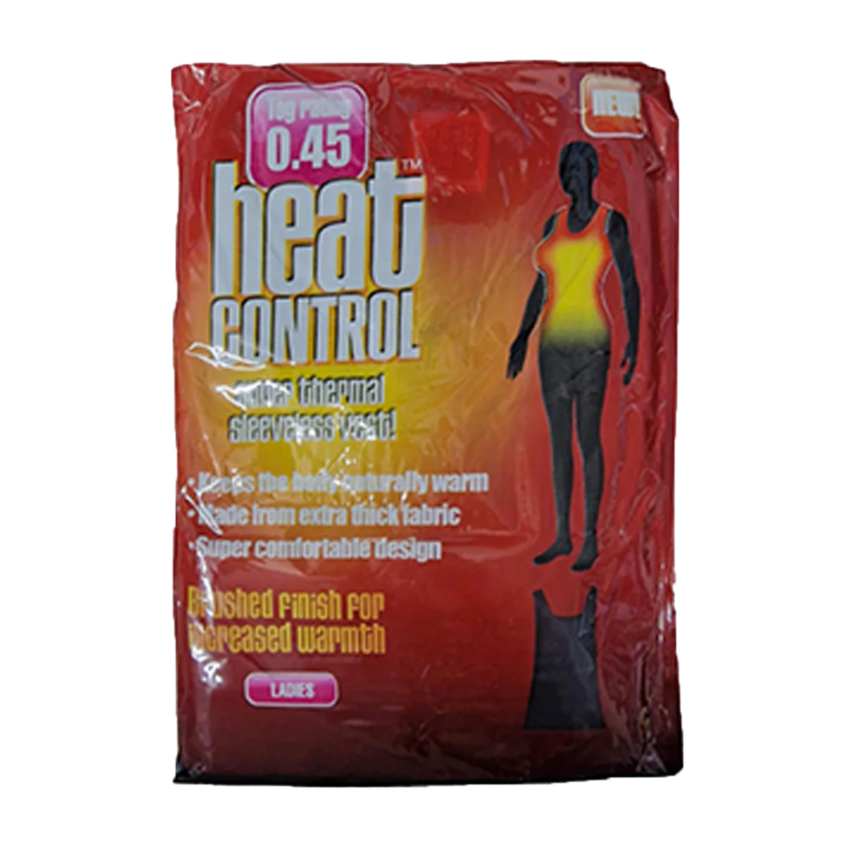 Women's Winter Warm Cotton Thermal Sleeveless Vest (0.45 Tog)