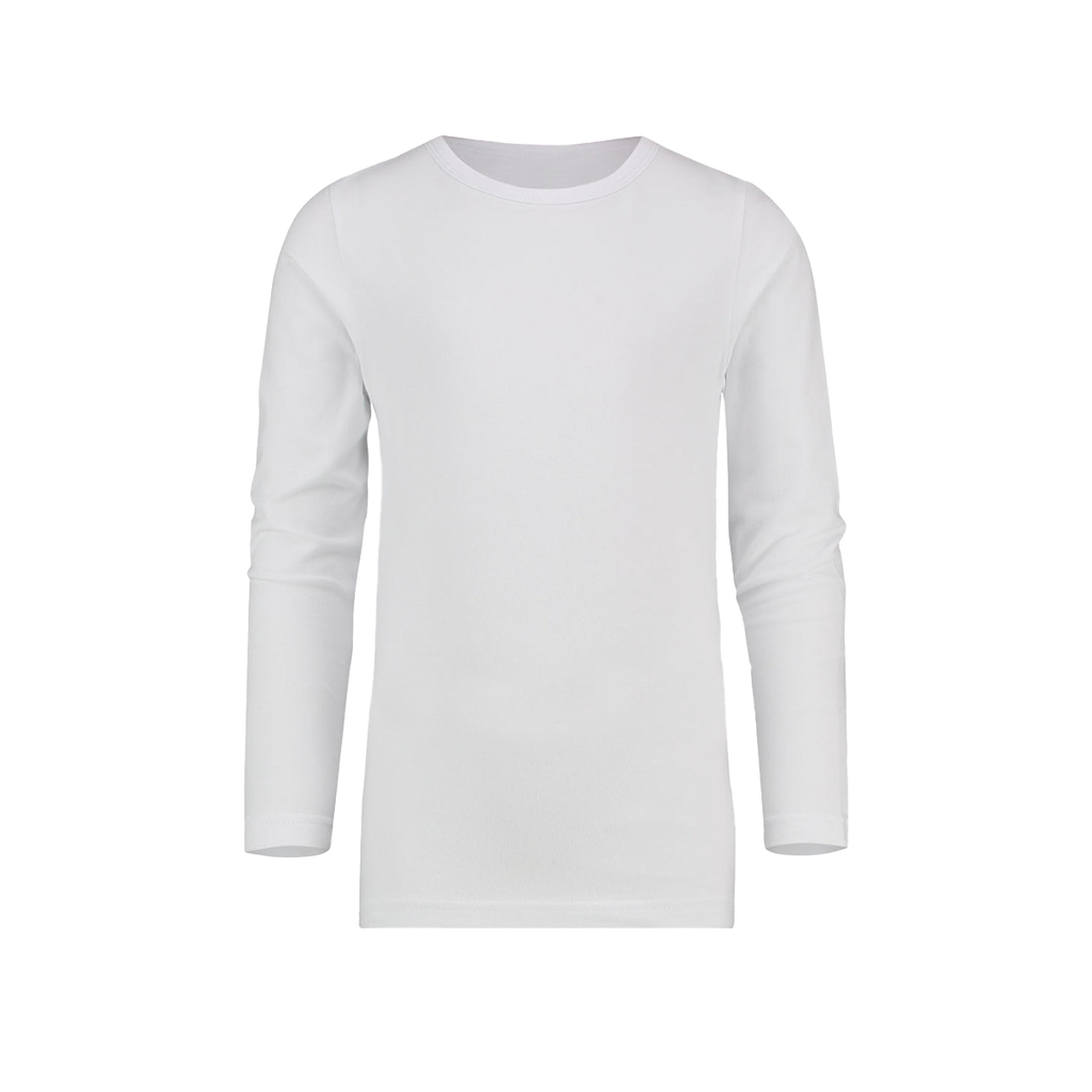 Plain white long shirt clearance
