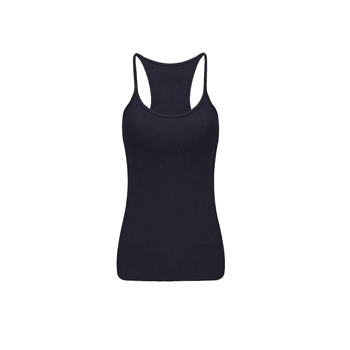 Girls Camisoles Microfibre Plain Yoga Gym Training Vest Tops