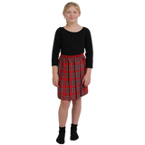 Girl's Box Pleated Tartan Casual and Schoolgirl Party Skirt