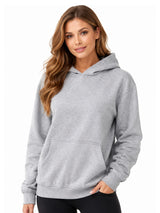 Active Star Ladies Pullover Hoodie Slate Colour
