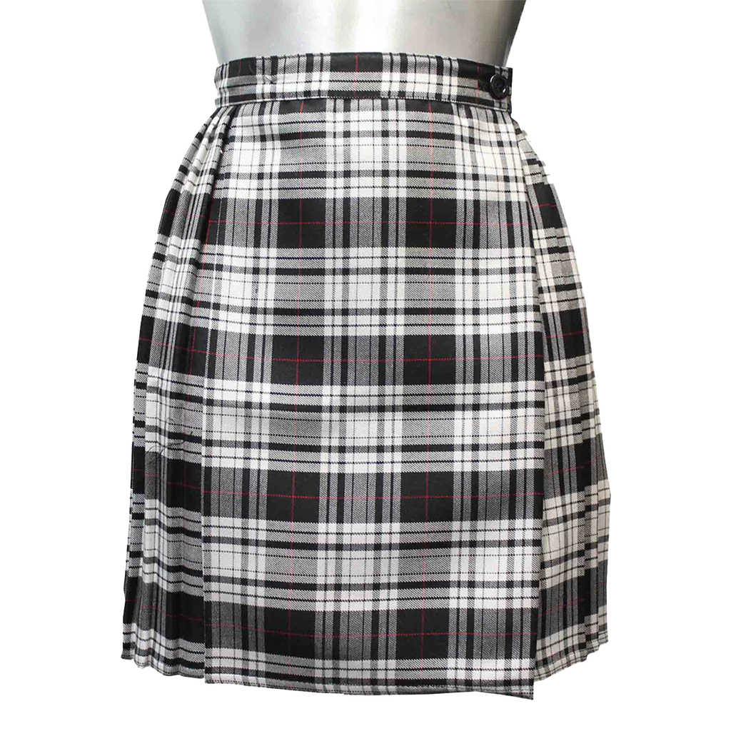 Upgrade Your Inventory Chic Timeless Tartan Pleated Wrap Skirts Stylewar
