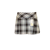 Women's 14 Inches Box Pleated Schoolgirl Tartan Skirt
