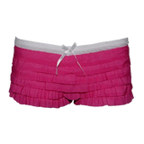 Women's Ruffled Knicker with Front Bow and Elasticated Waist