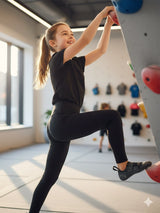 Active Star Girls Activewear High Waist Gym Black Leggings