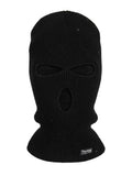 Active Star Black Thermal 3-Hole Cold Weather Balaclava