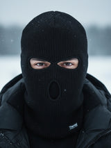 Active Star Black Thermal Headgear 3-Hole Balaclava