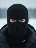Active Star Black Thermal 3-Hole Cold Weather Balaclava