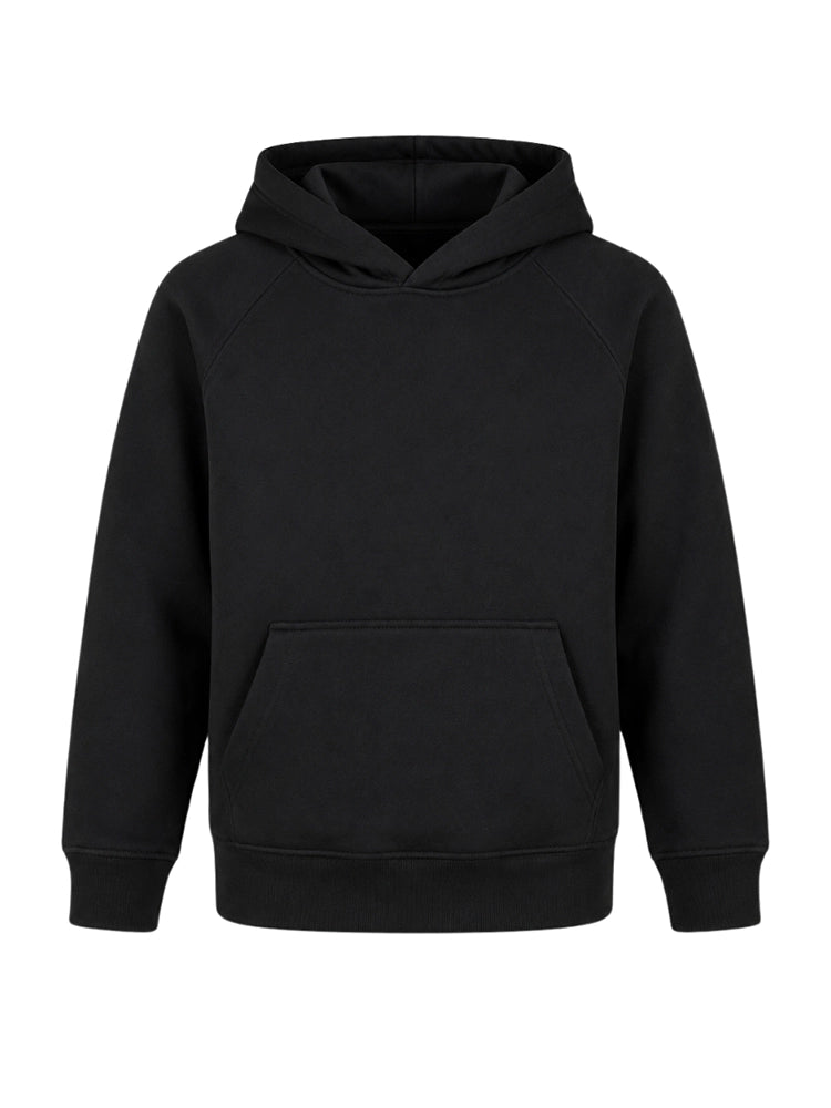 Active Star Kids Black Pullover Hoodie
