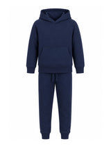 Active Star Kids Navy Pullover Hoodie Tracksuit