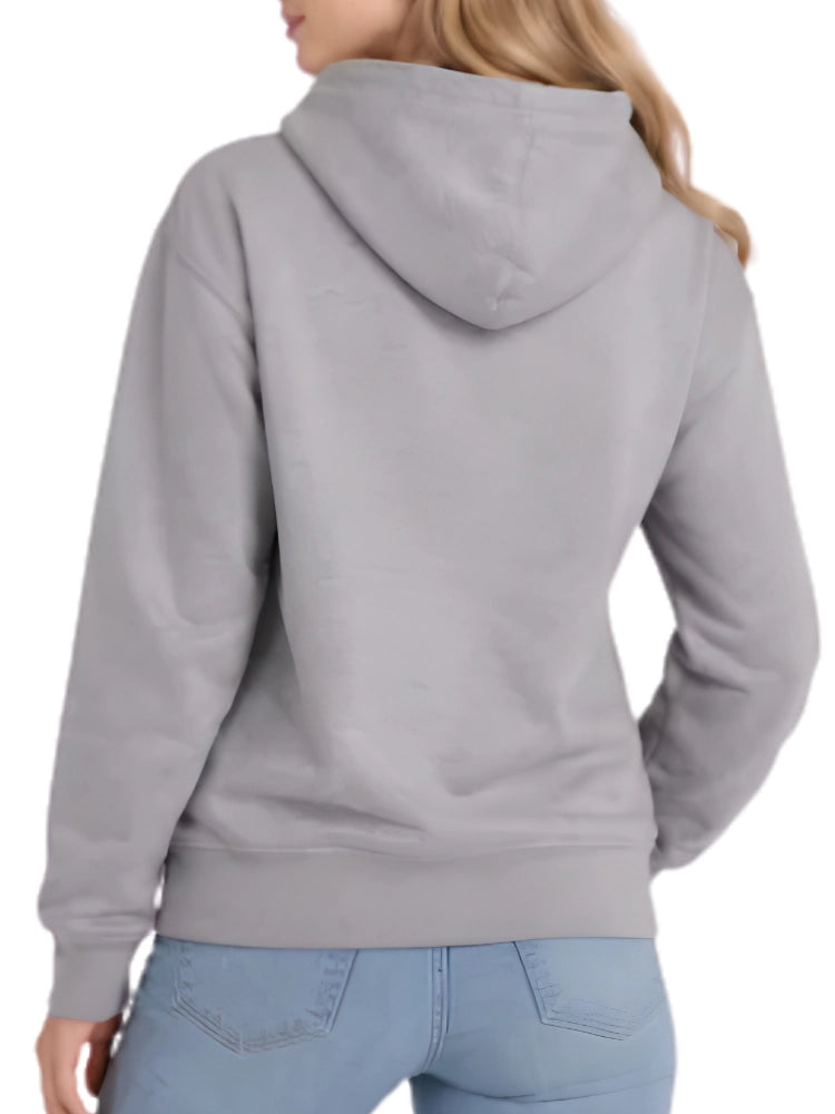 Active Star Ladies Pullover Hoodie Cloud Grey
