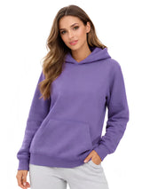 Active Star Ladies Pullover Lavender Hoodie
