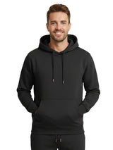 Active Star Men's Black Pullover Hoodie