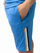 Active Star Men’s Lightweight Blue Training T Shirt & Shorts Set