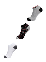 Men’s Trainer Socks Mixed Design Pack of 3 Pairs