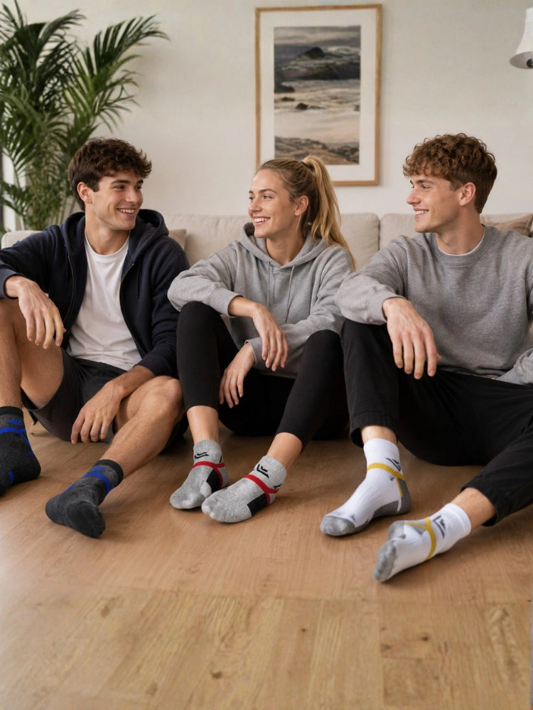Men’s Trainer Socks Sports Design Pack of 3 Pairs