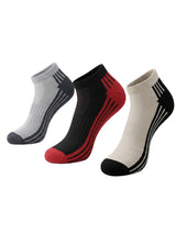 Men's Trainer Stripe Design Socks (Pack of 3 Pair)