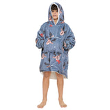 Boys Reindeer Blanket Hoodie