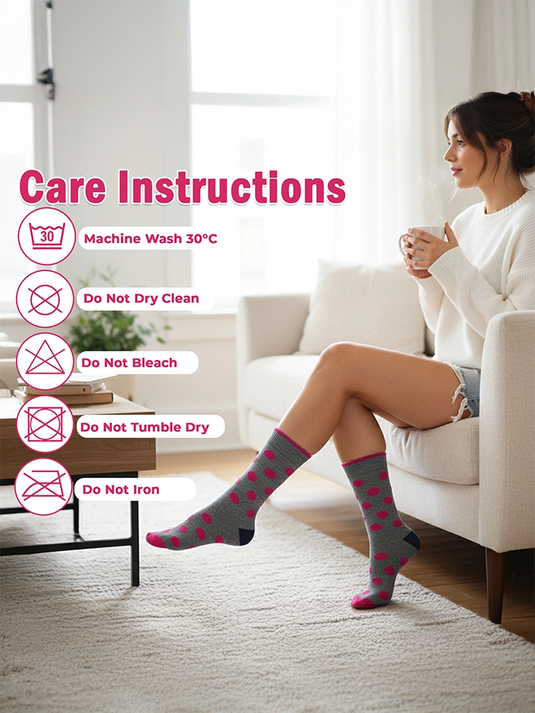 Ladies Modern GEO Patterned Cotton Socks 3 Pack