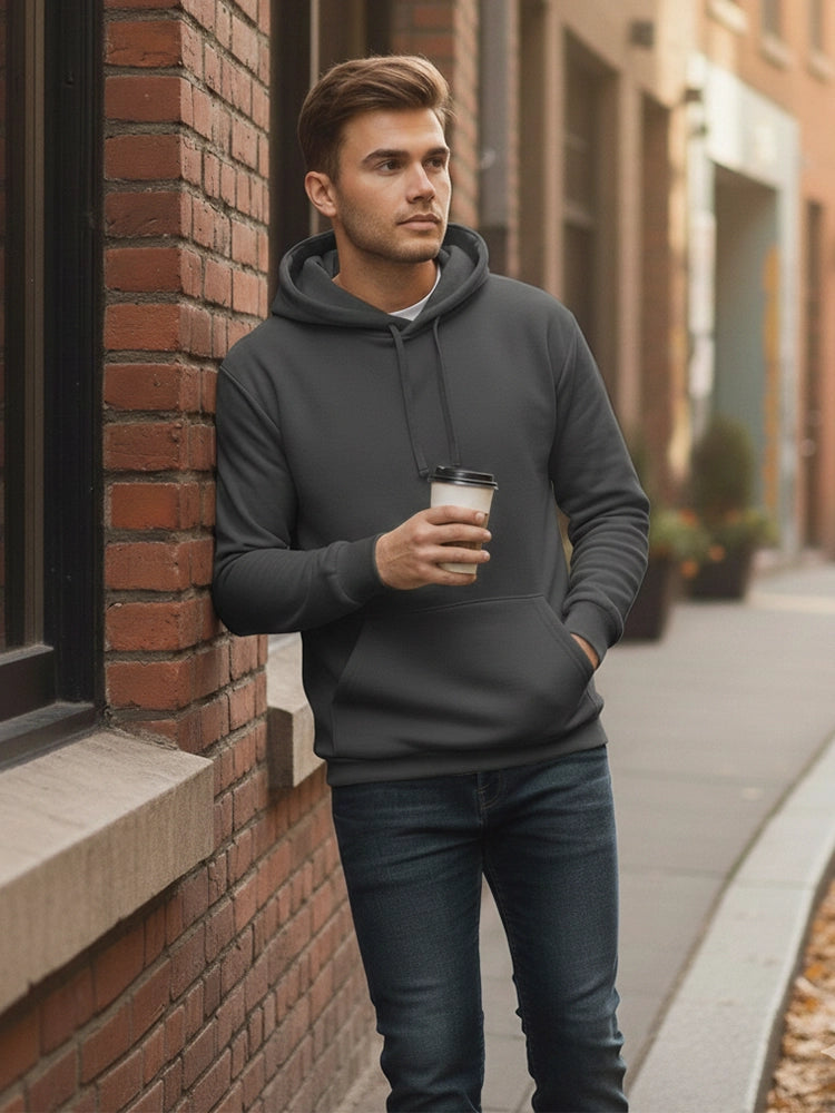 Unisex Fleece Pullover Everyday Comfort Hoodie